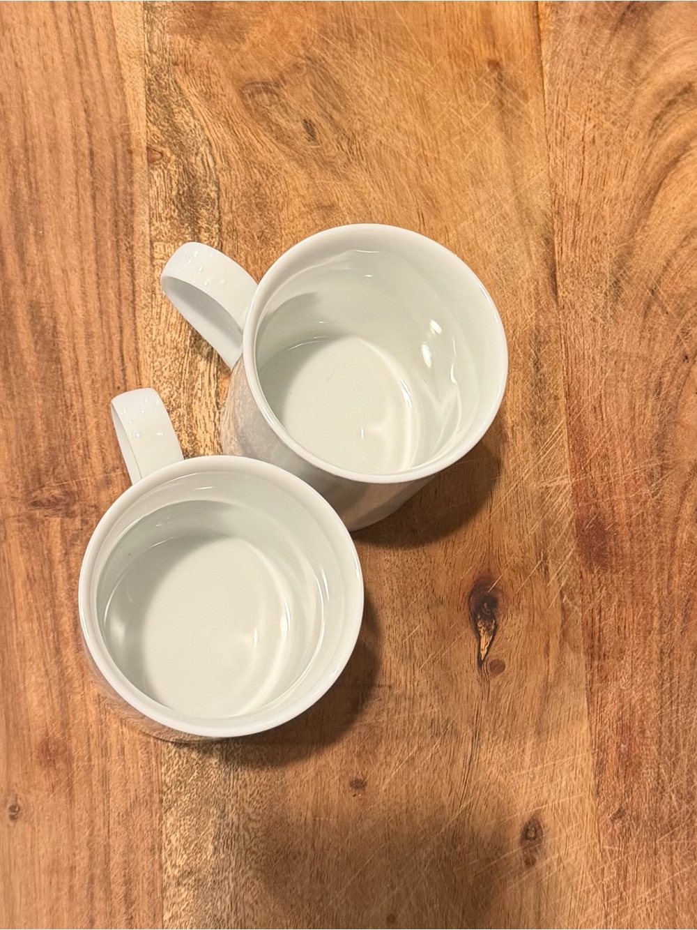 (3) Crate & Barrel Staccato Coffee Cup Mug - Porcelain 11 oz - Picture 5 of 5